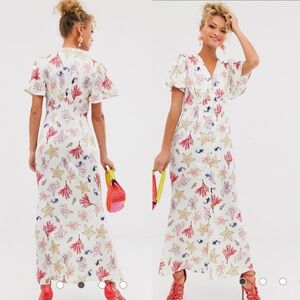 Never Fully Dressed Floral Maxi Dress